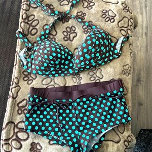 Venus polka dot bikini - size 6 - never worn